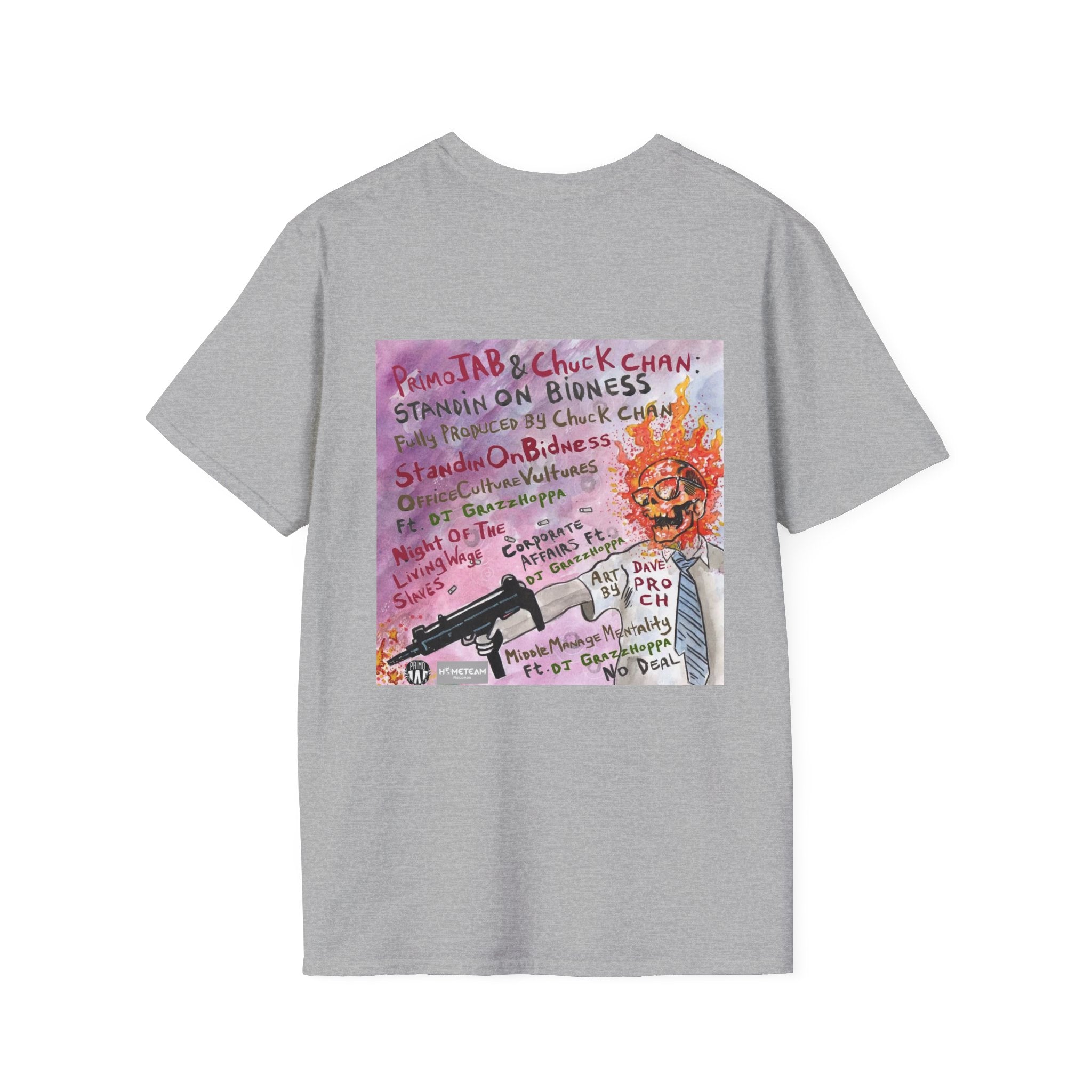 STANDIN On BIDNESS — Album Art T-Shirt