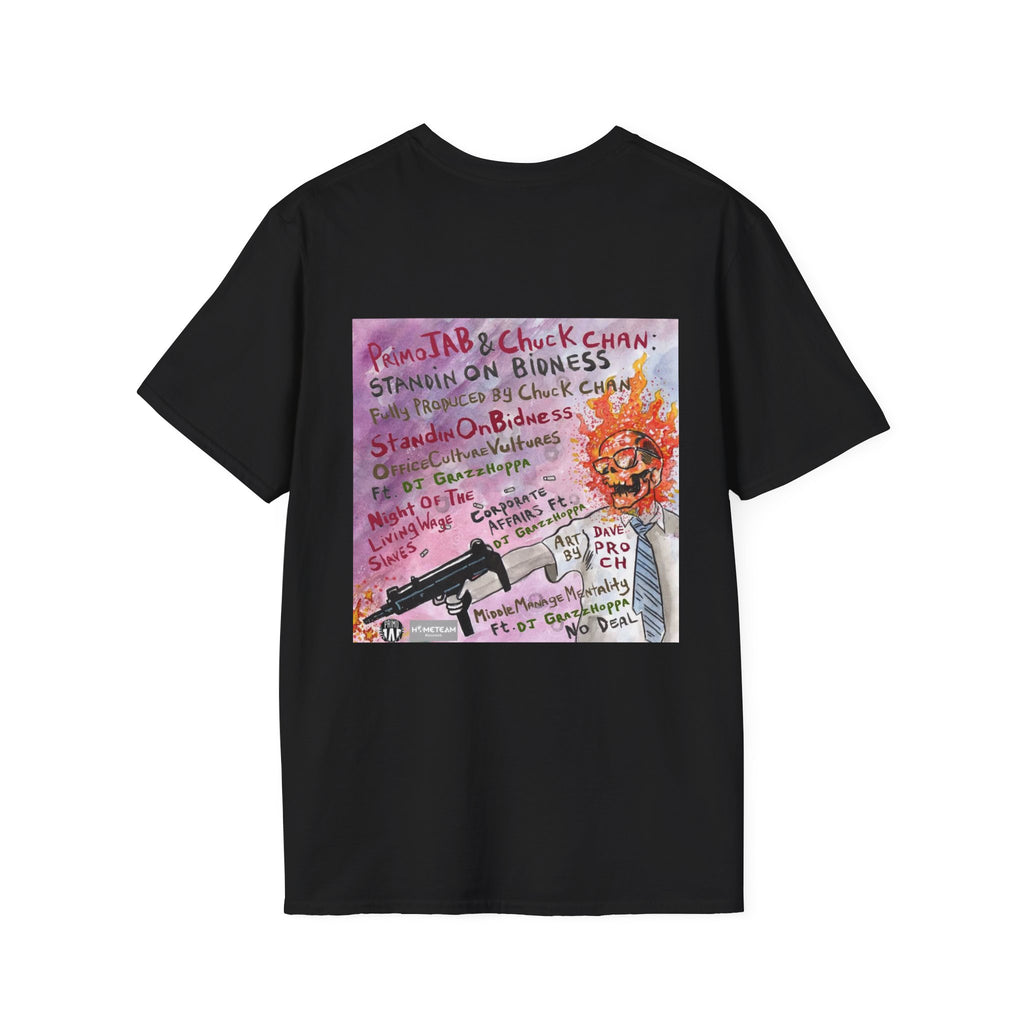 STANDIN On BIDNESS — Album Art T-Shirt