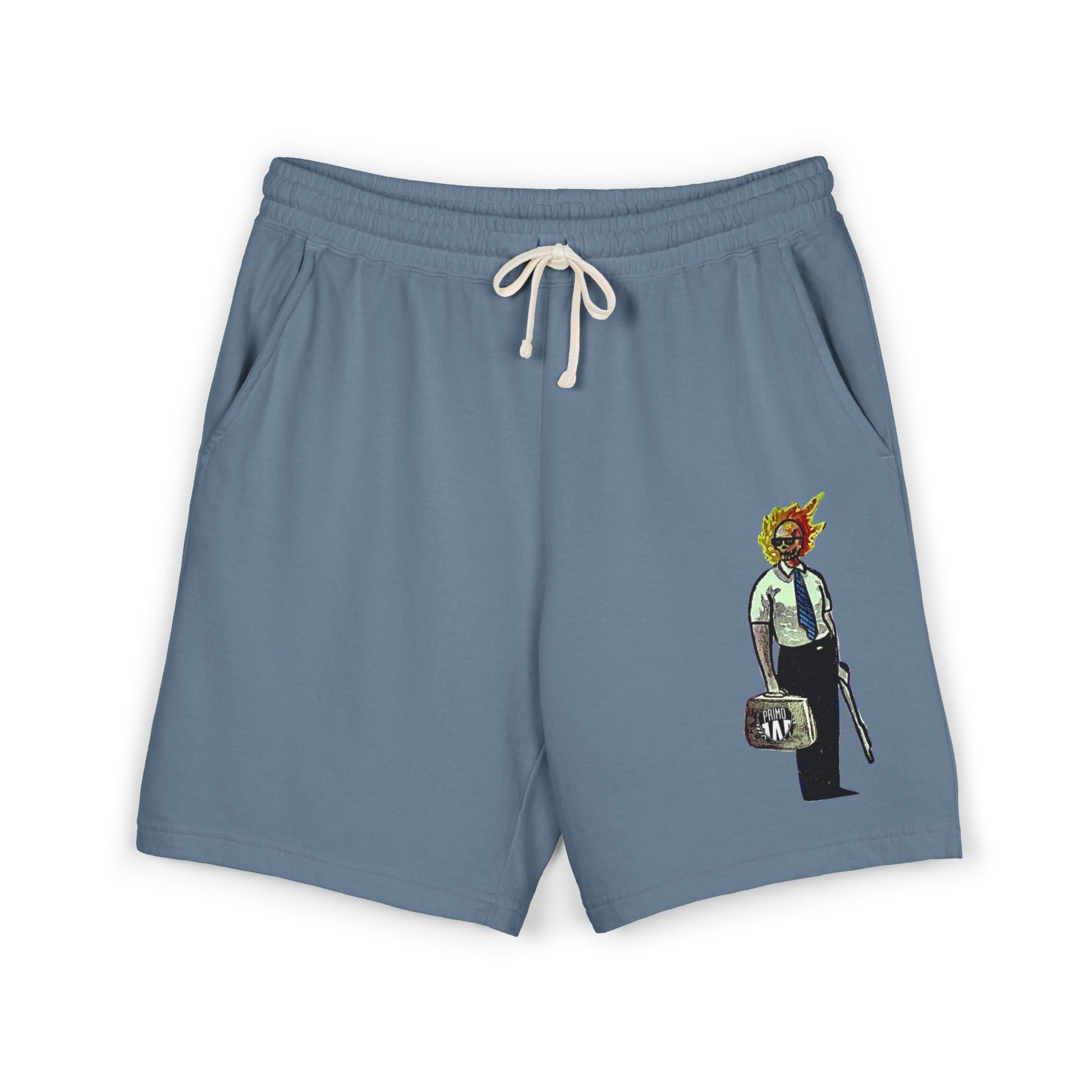 Standin On Bidness —  Graphic Fleece Lounge Shorts