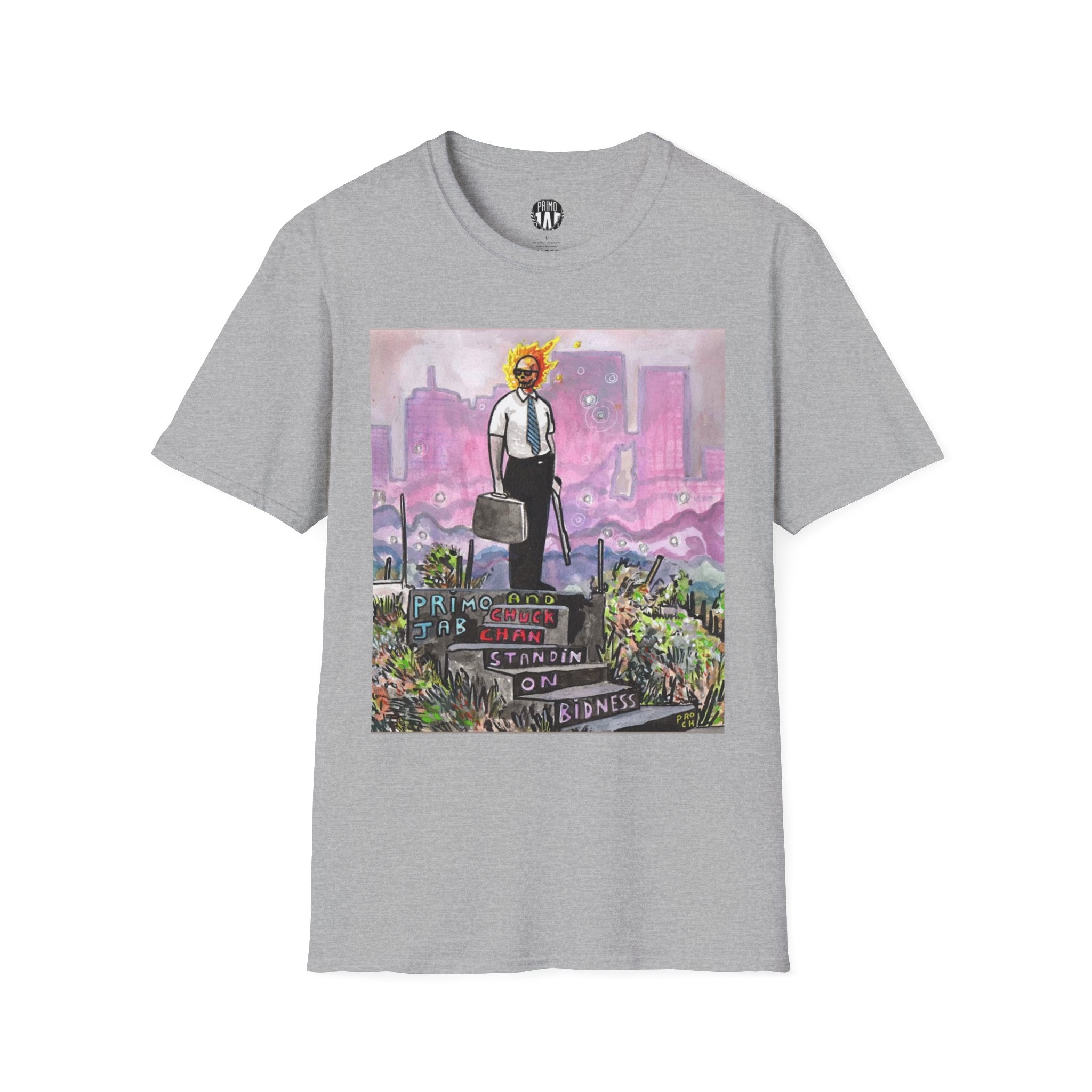 STANDIN On BIDNESS — Album Art T-Shirt