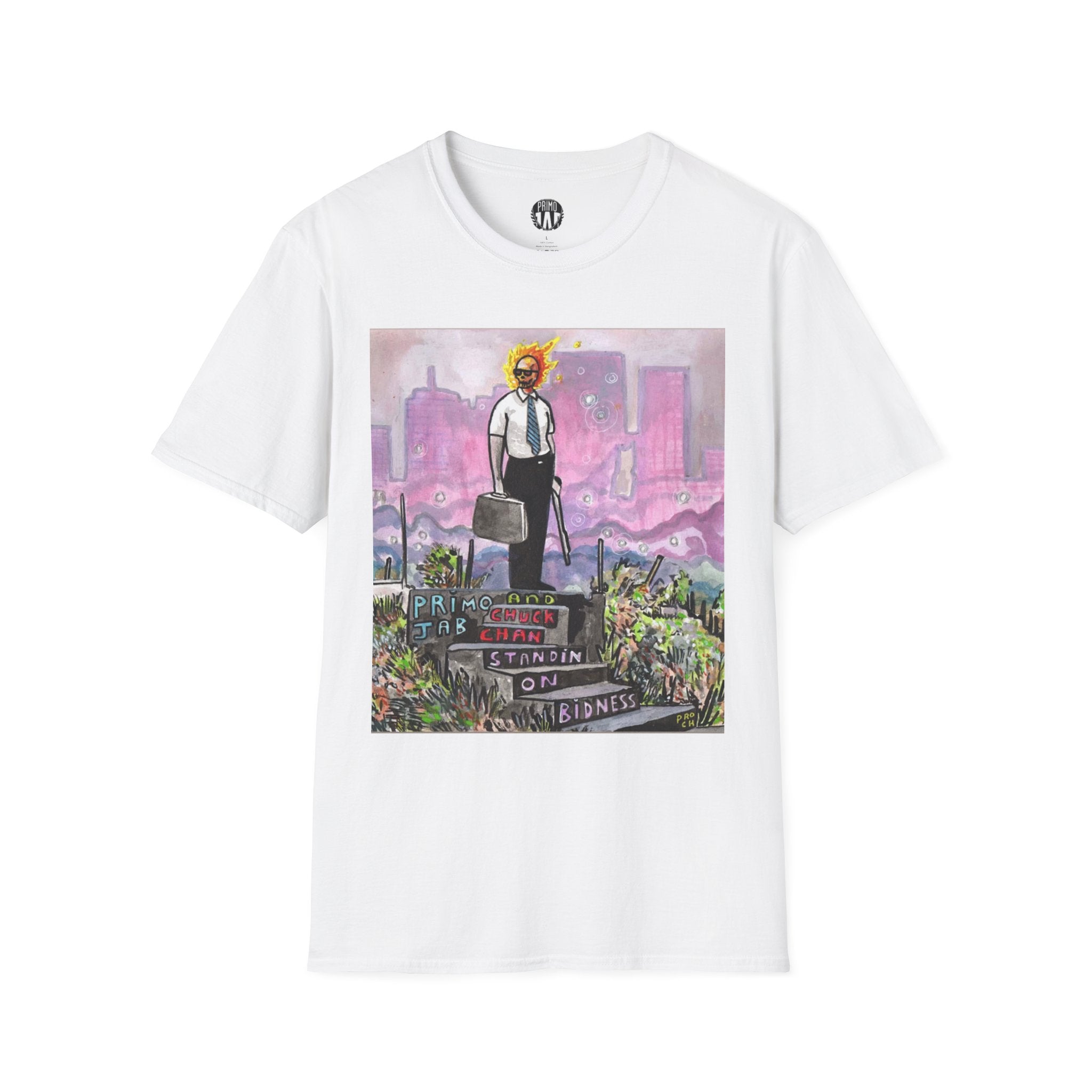 STANDIN On BIDNESS — Album Art T-Shirt