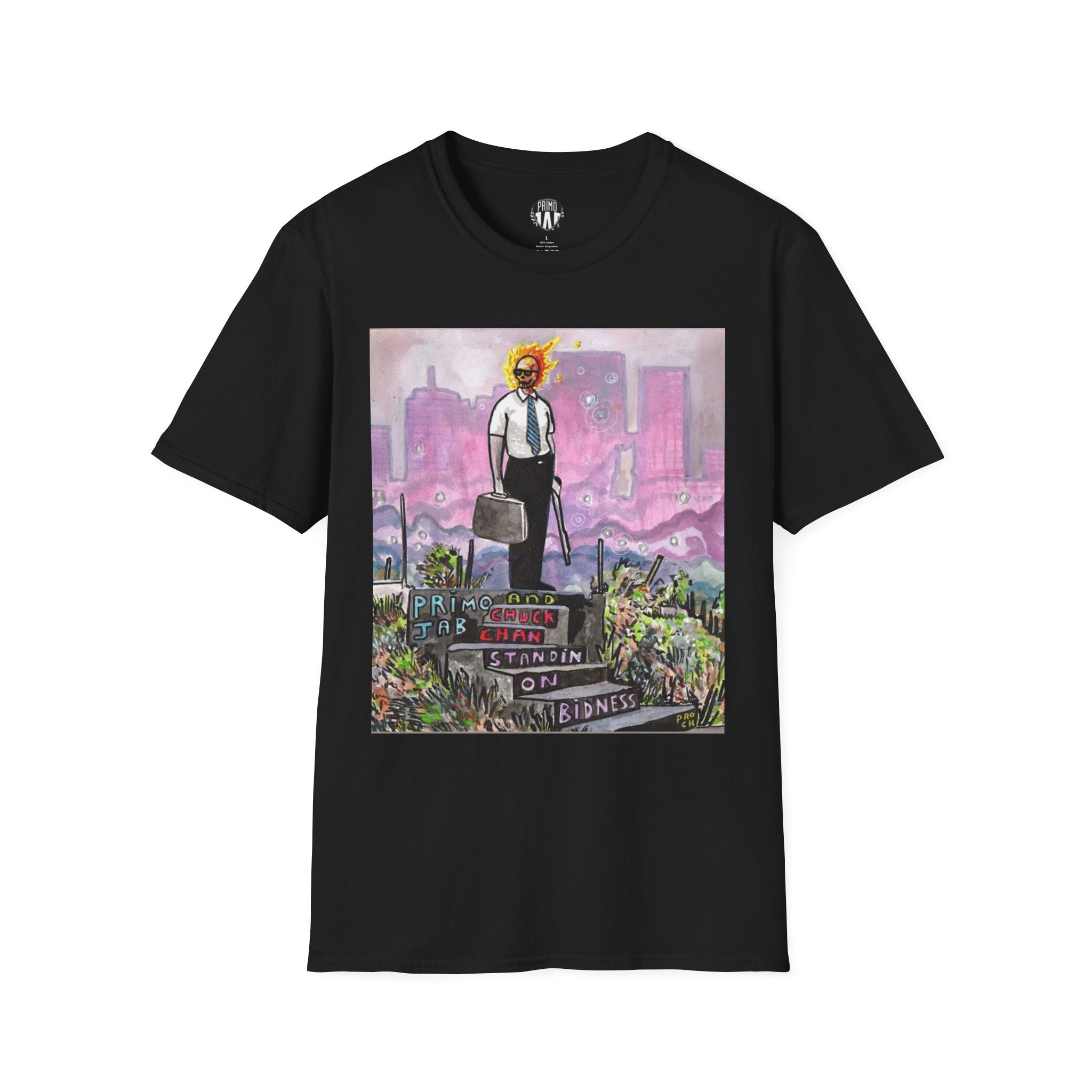 STANDIN On BIDNESS — Album Art T-Shirt