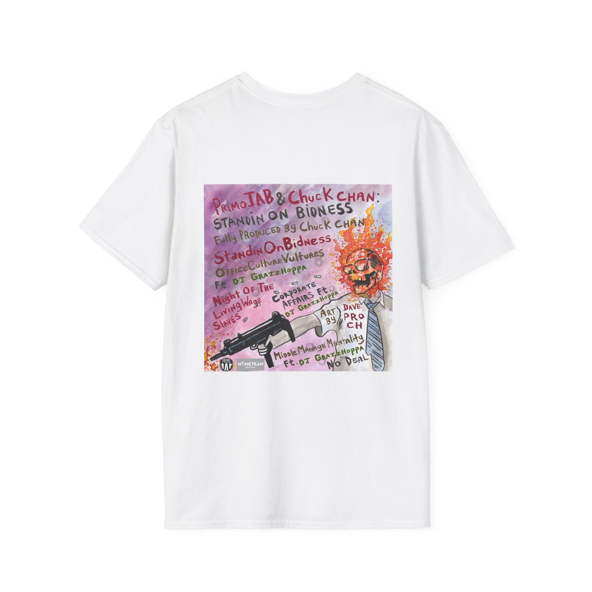 STANDIN On BIDNESS — Album Art T-Shirt