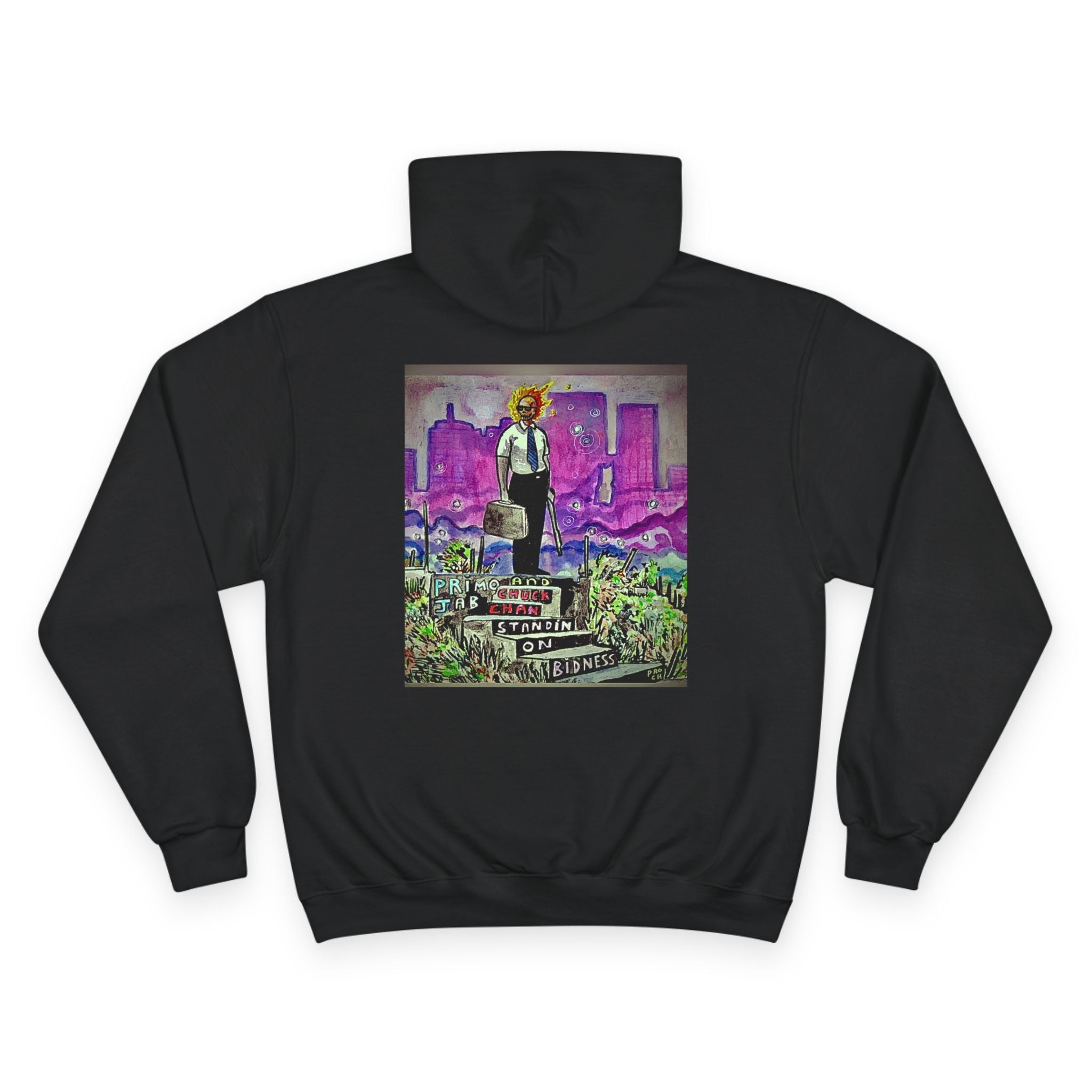 STANDIN ON BIDNESS - Champion Hoodie